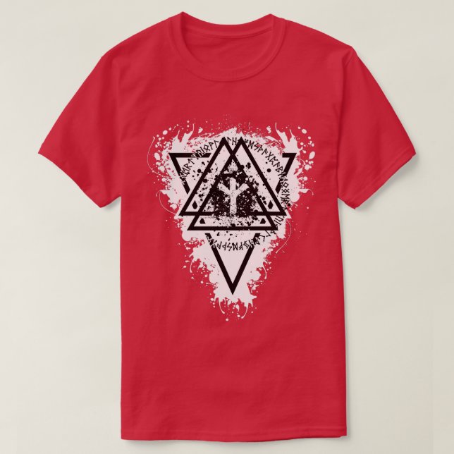 Algiz Rune 1 T-Shirt (Design vorne)