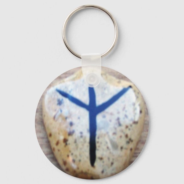 Algiz Schlüsselanhänger (Vorderseite)