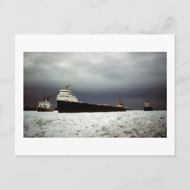 Algocen am St. Clair River Postkarte (Vorderseite)