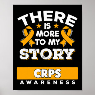 Algodystrophie Awareness Ribbon - Geschenk für CRP Poster
