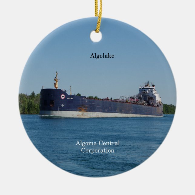 Algolake Keramik Ornament (Vorne)