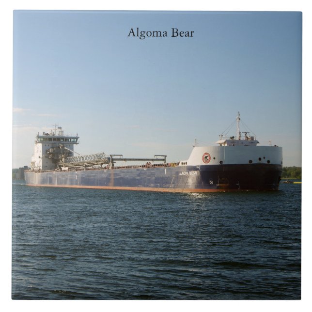 Algoma Bear Fliese (Vorderseite)