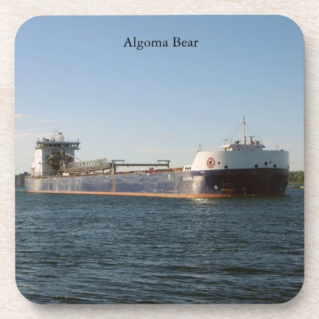 Algoma Bear Untersetzer (Vorderseite)