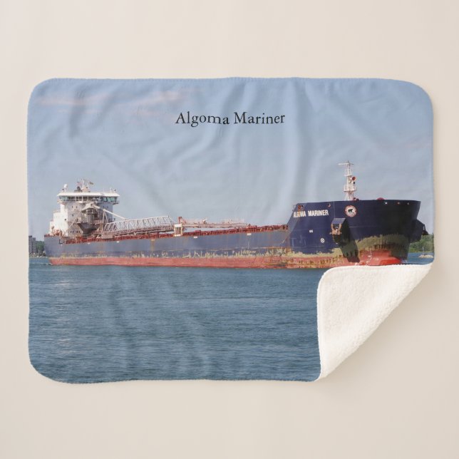Algoma Mariner Sherpa-Decken Sherpadecke (Vorderseite (Horizontal))