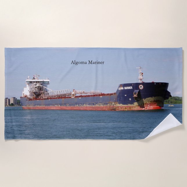 Algoma Mariner Strandtuch (Vorderseite)