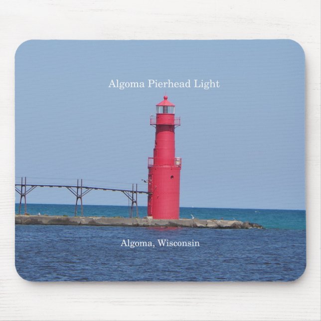 Algoma Pierhead Light mousepad (Vorne)