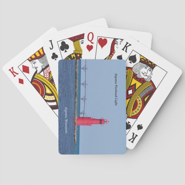 Algoma Pierhead Light Spielkarten (Rückseite)