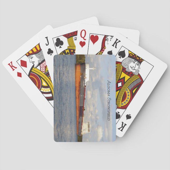 Algoma Strongfield Spielkarten (Rückseite)