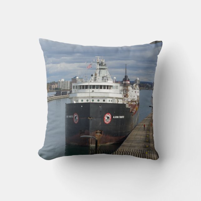 Algoma Transfer Square Kopfkissen Kissen (Vorderseite)