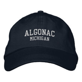 Algonac Michigan bestickt Baseballhut Bestickte Baseballkappe