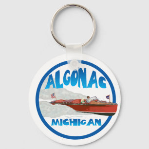 Algonac Michigan Schlüsselanhänger
