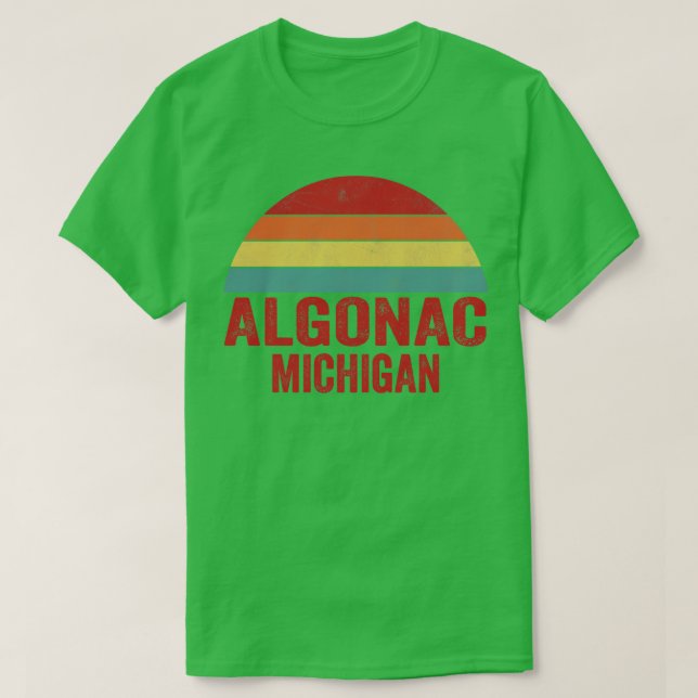 Algonac Michigan T-Shirt (Design vorne)