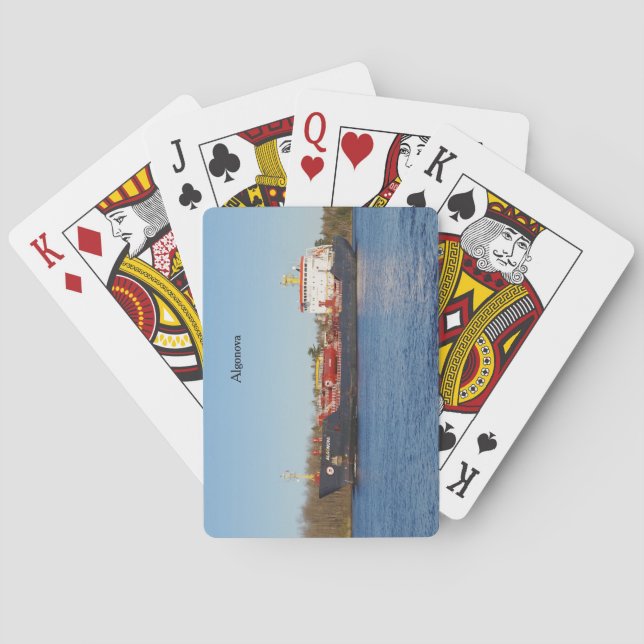 Algonova Spielkarten (Rückseite)
