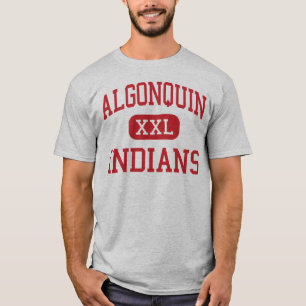 Algonquin - amerikanischer Ureinwohner - Mitte - T-Shirt