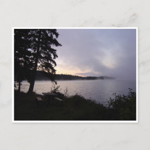 Algonquin Fall Morning Postkarte