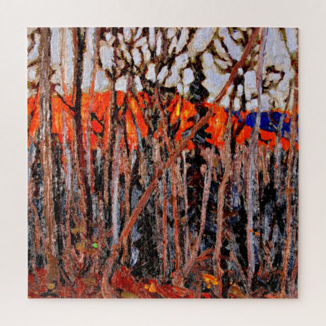 Algonquin Park, schöne Kunst von Tom Thomson Puzzle (Vertikal)