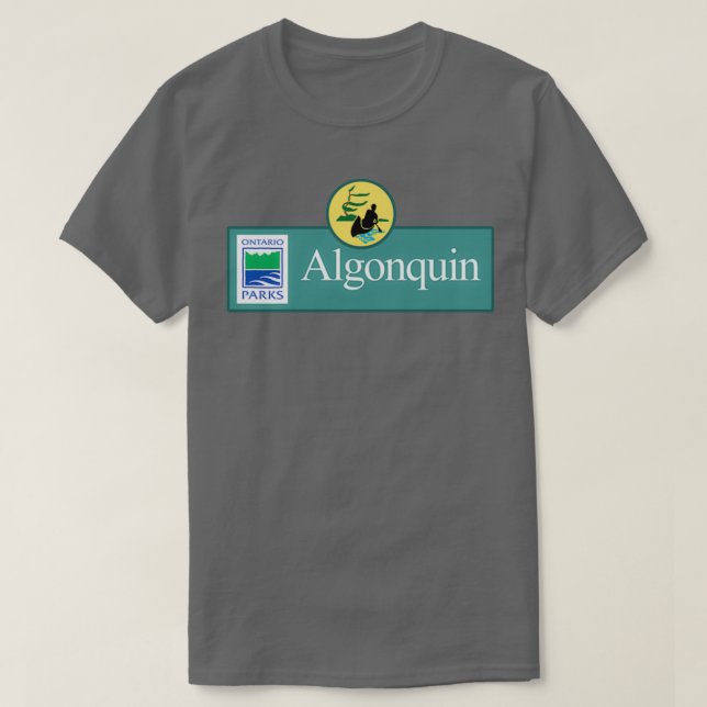 Algonquin Park Sign T-Shirt (Design vorne)