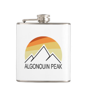 Algonquin Peak Retro Flachmann