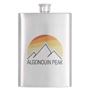 Algonquin Peak Retro Flachmann