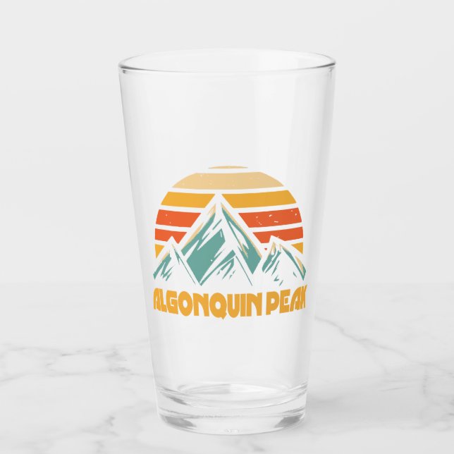 Algonquin Peak Retro Türkis Glas (Vorderseite)