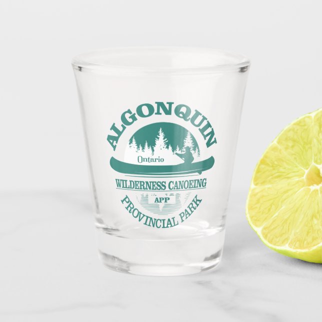 Algonquin PP Schnapsglas (Vorderseite)