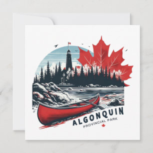 Algonquin Provincial Park Feiertagskarte