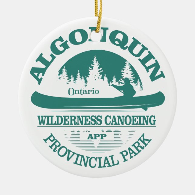 Algonquin Provincial Park Keramik Ornament (Vorne)
