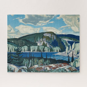 Algonquin Provincial Park Malerei durch AJ Casson Puzzle