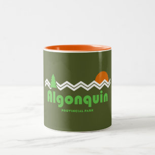 Algonquin Provincial Park Retro Zweifarbige Tasse