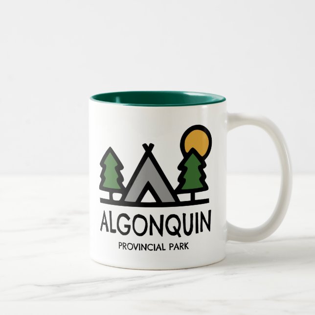 Algonquin Provincial Park Zweifarbige Tasse (Rechts)