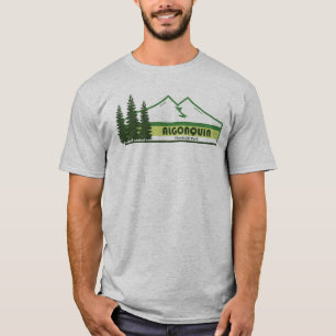 Algonquin Provinzpark Grüne Streifen T-Shirt