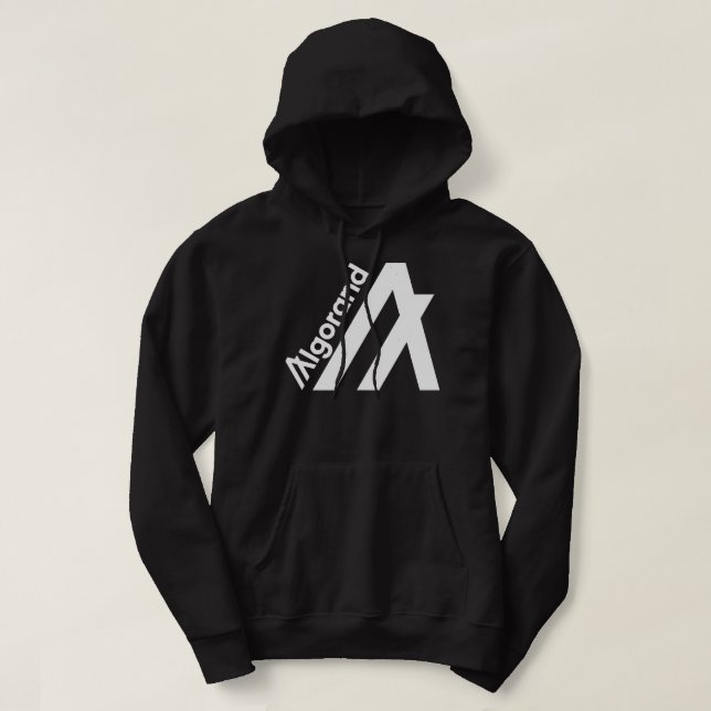 Algorand Krypto Vintage Retro Pullover Kapuzenpull (Design vorne)