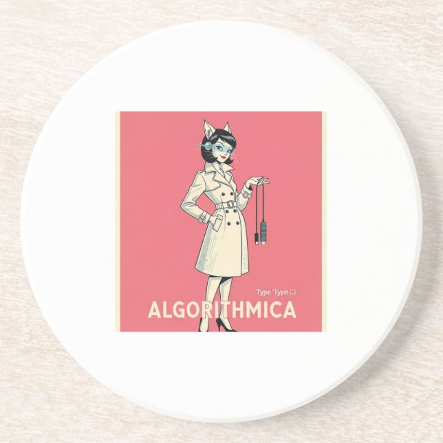 Algorithmica Art Collection Getränkeuntersetzer (Vorne)