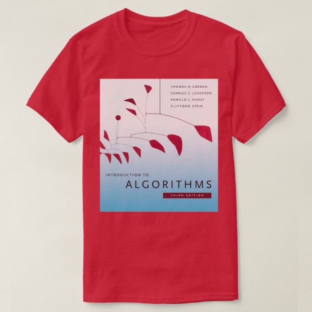 Algorithms CLRS T-Shirt (Design vorne)