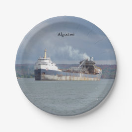 Algostahlblech Pappteller