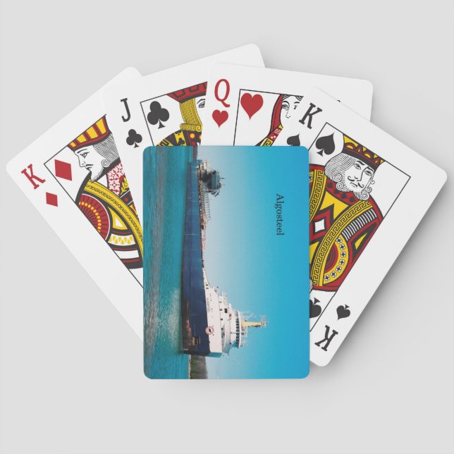 Algosteel Spielkarten (Rückseite)