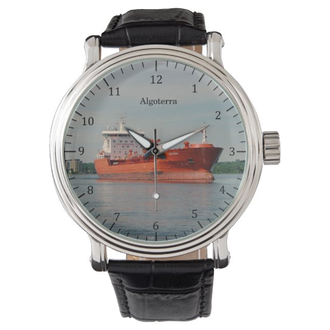 Algoterra-Uhr Armbanduhr (Vorderseite)