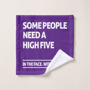 Algunas personas necesitan cinco waschlappen