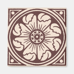 Alhambra Blume Tile One Magnet