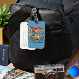 Alhambra Court of the Lions 3 Gepäckanhänger