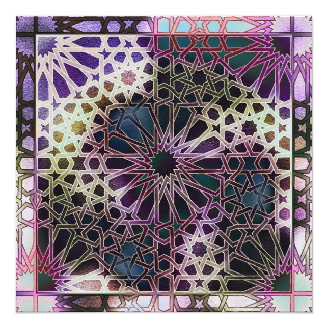 Alhambra Design Fotodruck (Vorne)