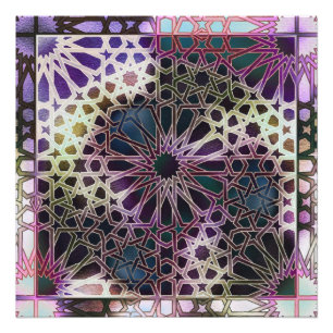 Alhambra-Entwurf Fotodruck