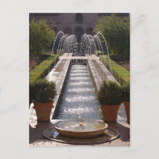 Alhambra Fountain Postcard Postkarte