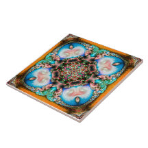 Alhambra Fraktal - Keramik Tile