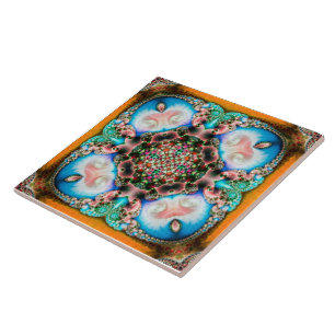 Alhambra Fraktal - Keramik Tile Fliese