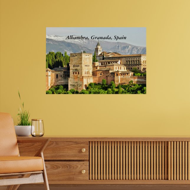Alhambra, Granada, Andalusien, Spanien Poster (Wohnzimmer 2)