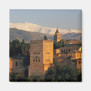Alhambra; Granada; Andalusien, Spanien, Sierra Magnet