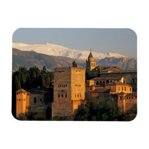 Alhambra; Granada; Andalusien, Spanien, Sierra Magnet