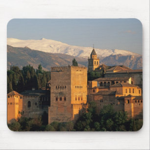 Alhambra; Granada; Andalusien, Spanien, Sierra Mousepad