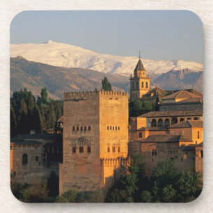 Alhambra; Granada; Andaslusia, Spanien, Sierra Untersetzer